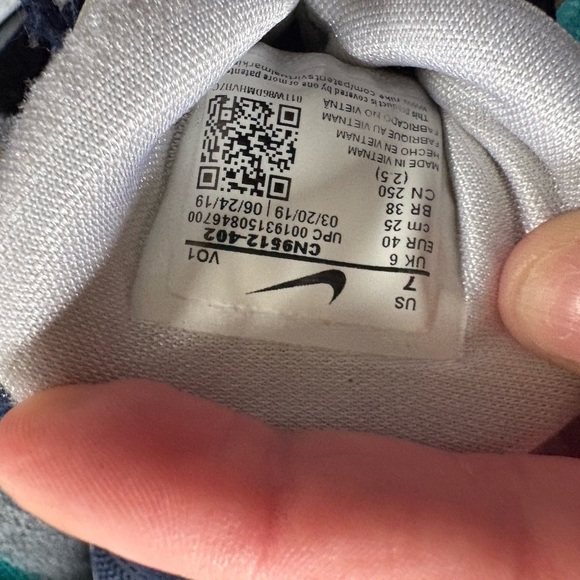 Nike PG 3 TB Midnight Navy size 7 - Picture 6 of 7